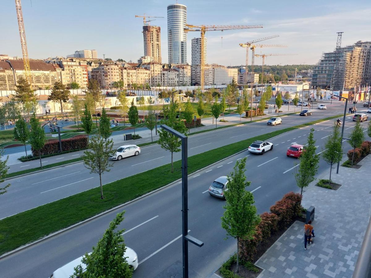 Sajmiste Park Apartments Belgrade Waterfront מראה חיצוני תמונה