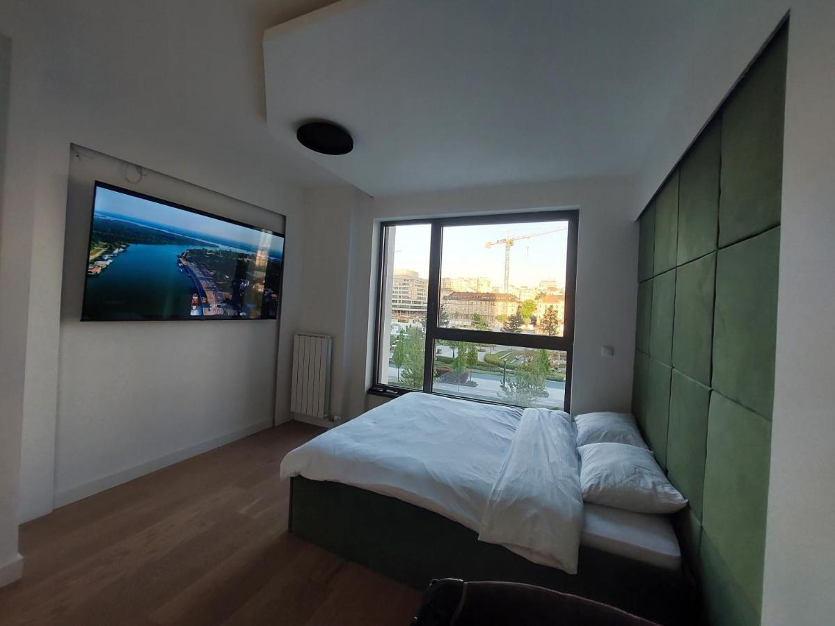 Sajmiste Park Apartments Belgrade Waterfront מראה חיצוני תמונה