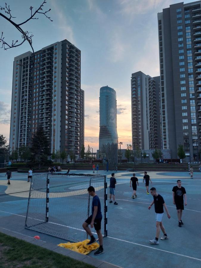 Sajmiste Park Apartments Belgrade Waterfront מראה חיצוני תמונה