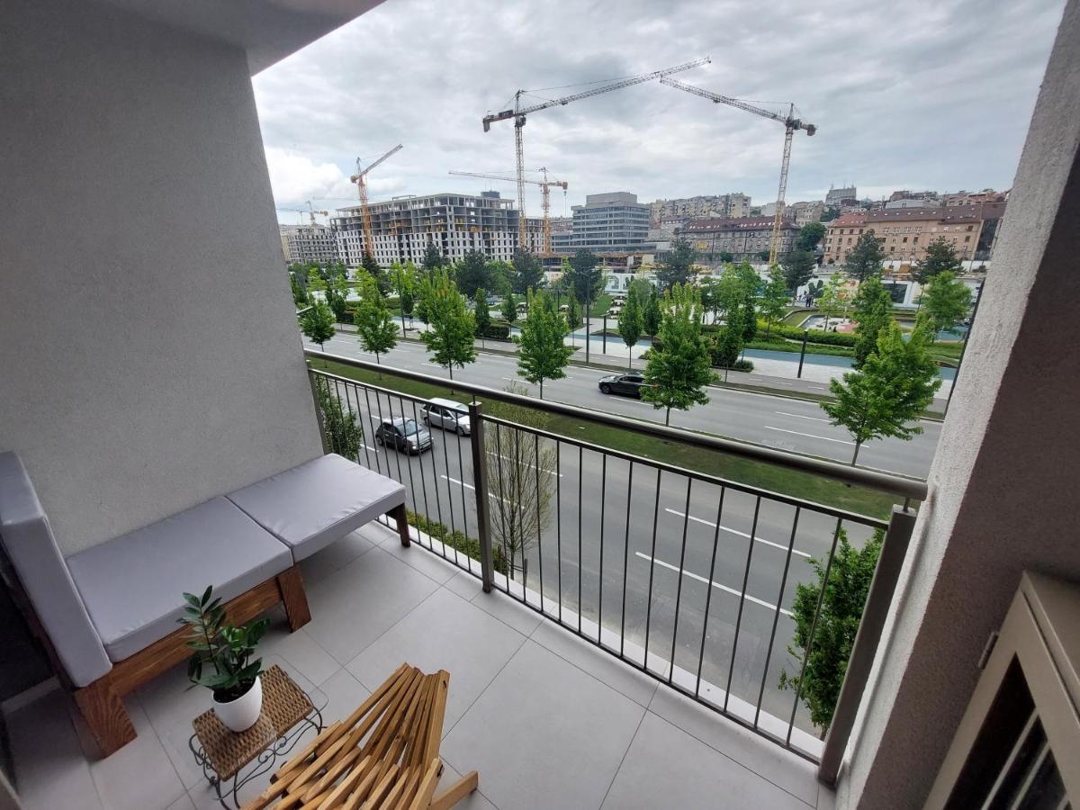 Sajmiste Park Apartments Belgrade Waterfront מראה חיצוני תמונה